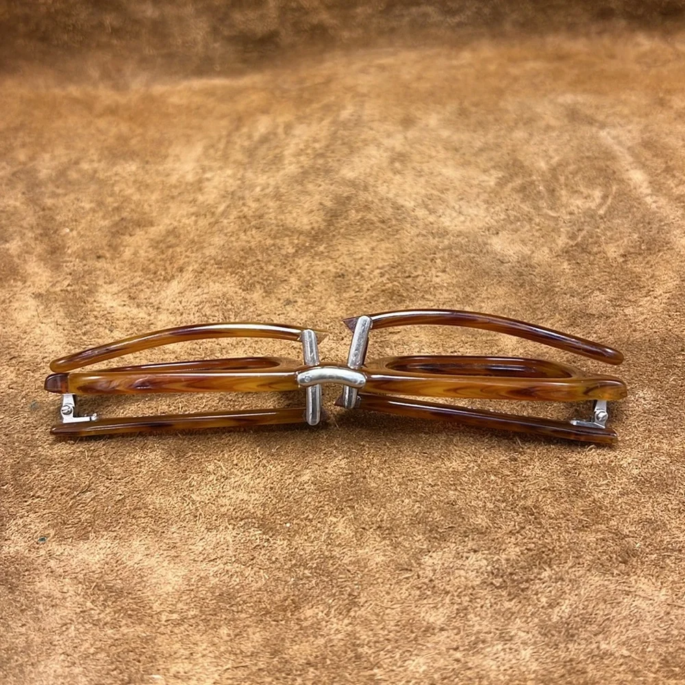 Hondo Huntley Smooth (Curated) Smooth Bold Vintage Foldable Eyeglasses - Picture 11 of 13